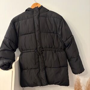 H&M DIVIDED Black Quilted Jacket